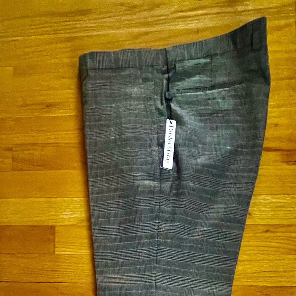 PAISLEY&GRAY SLIM FIT PANTS MAN HERRINGBONE